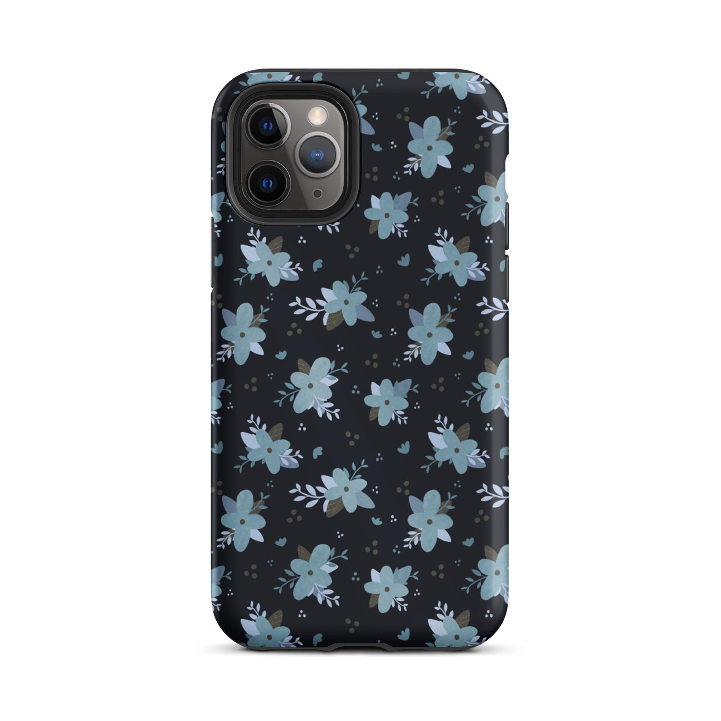 Tough iPhone case 'Blue Flowers'