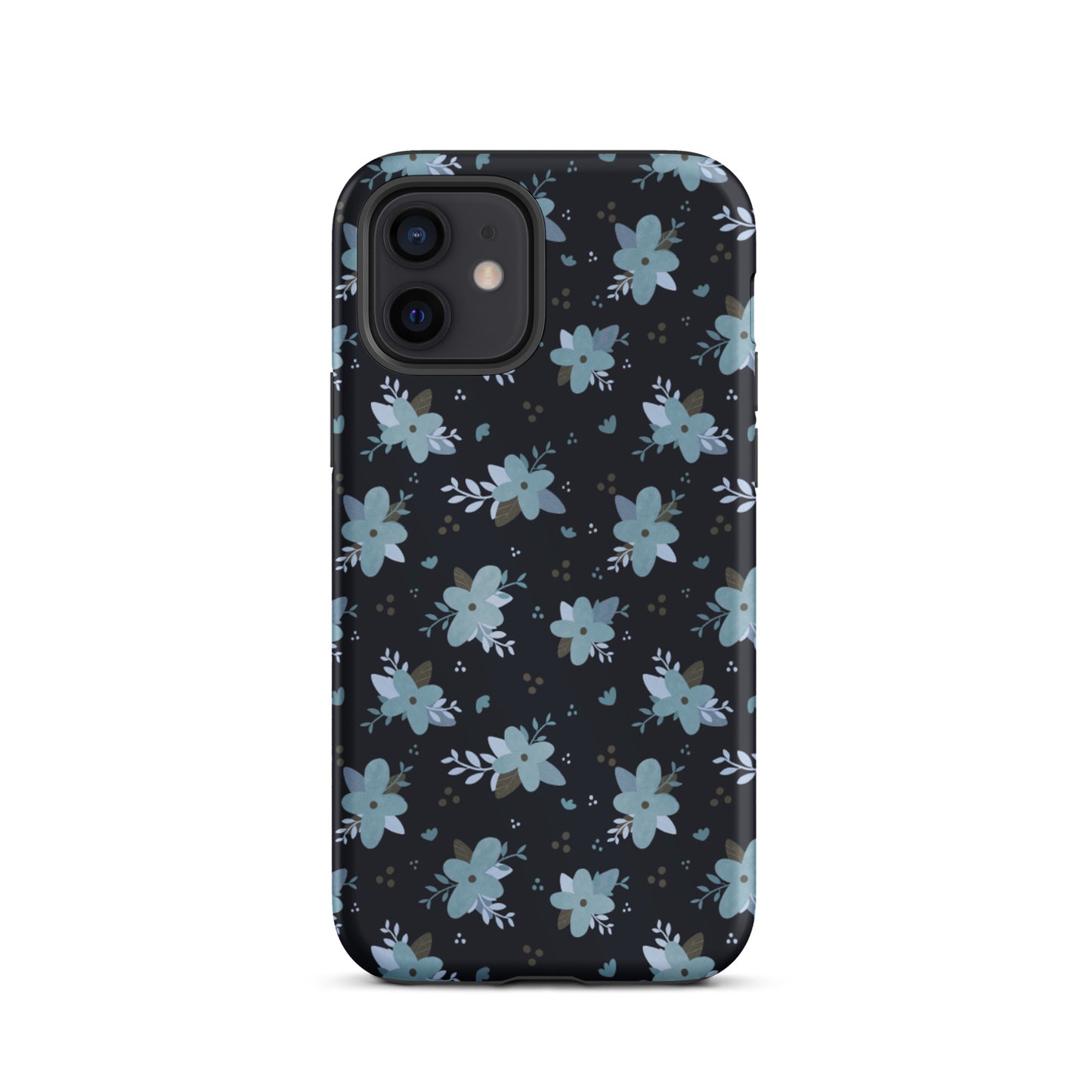 Tough iPhone case 'Blue Flowers'