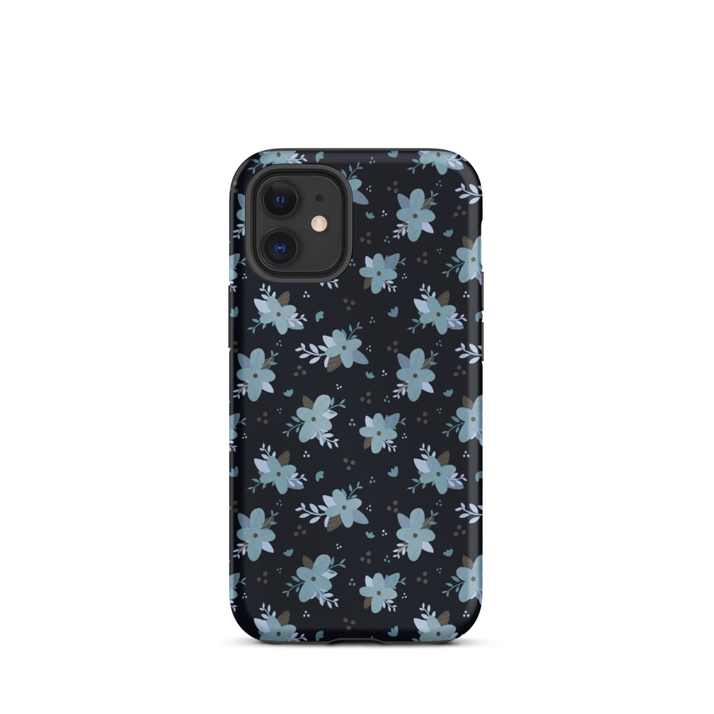 Tough iPhone case 'Blue Flowers'