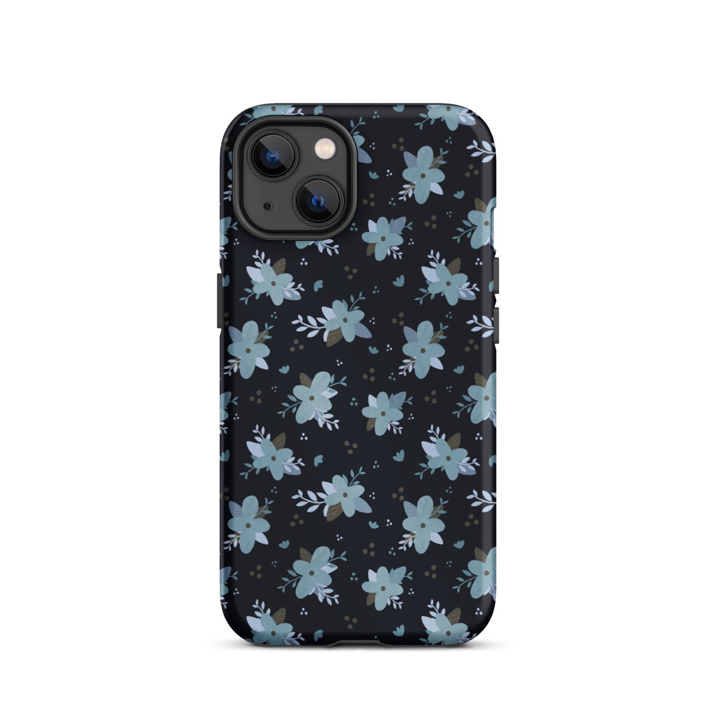 Tough iPhone case 'Blue Flowers'