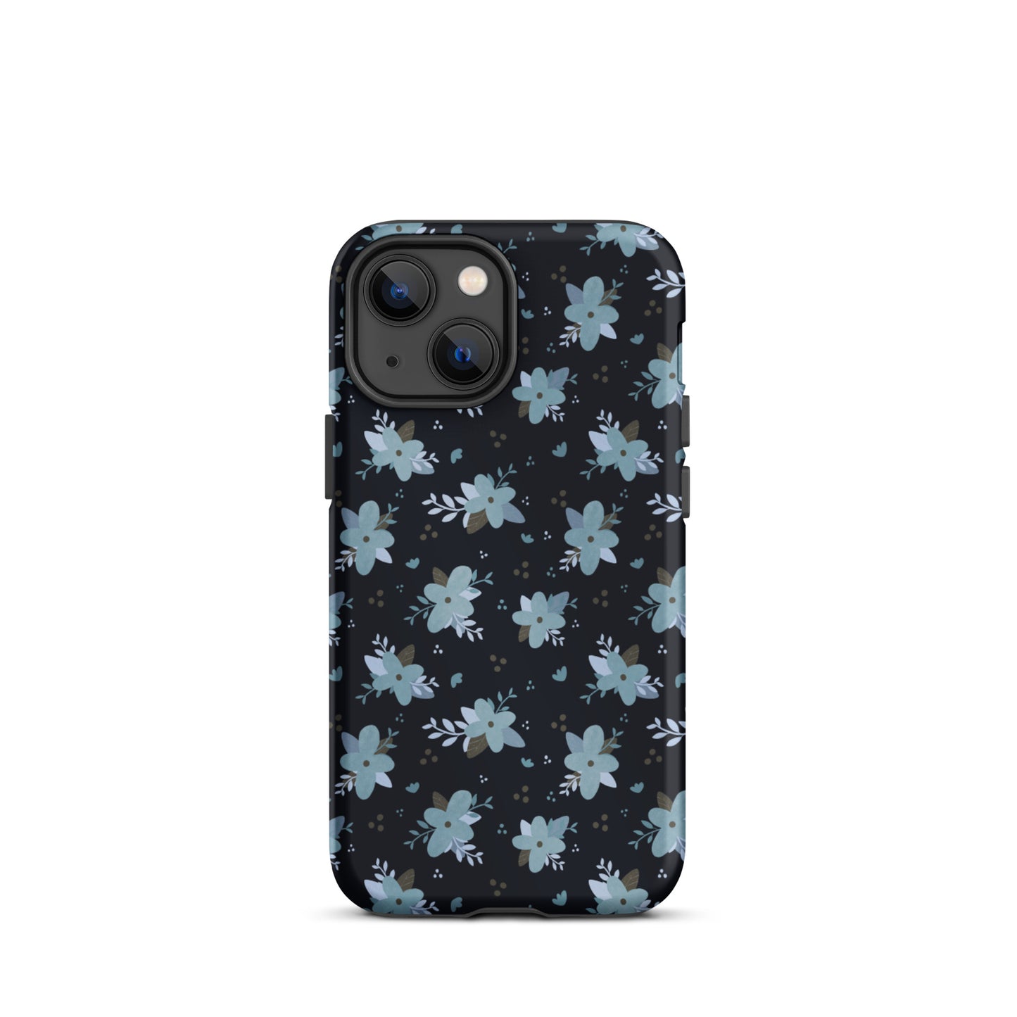 Tough iPhone case 'Blue Flowers'