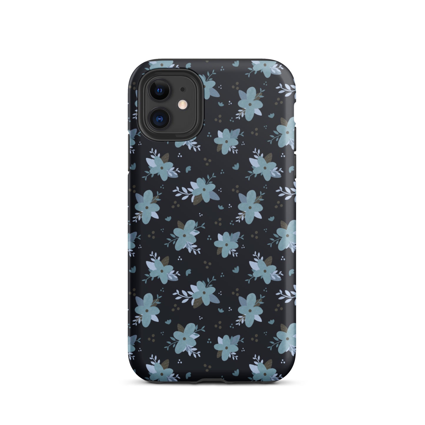 Tough iPhone case 'Blue Flowers'