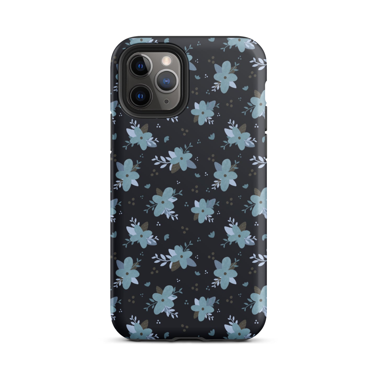 Tough iPhone case 'Blue Flowers'