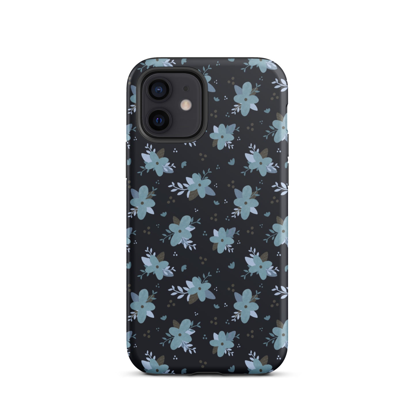 Tough iPhone case 'Blue Flowers'