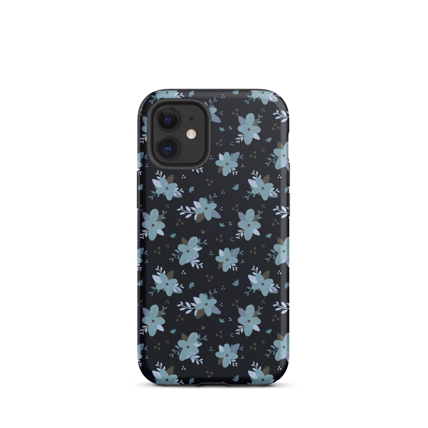 Tough iPhone case 'Blue Flowers'