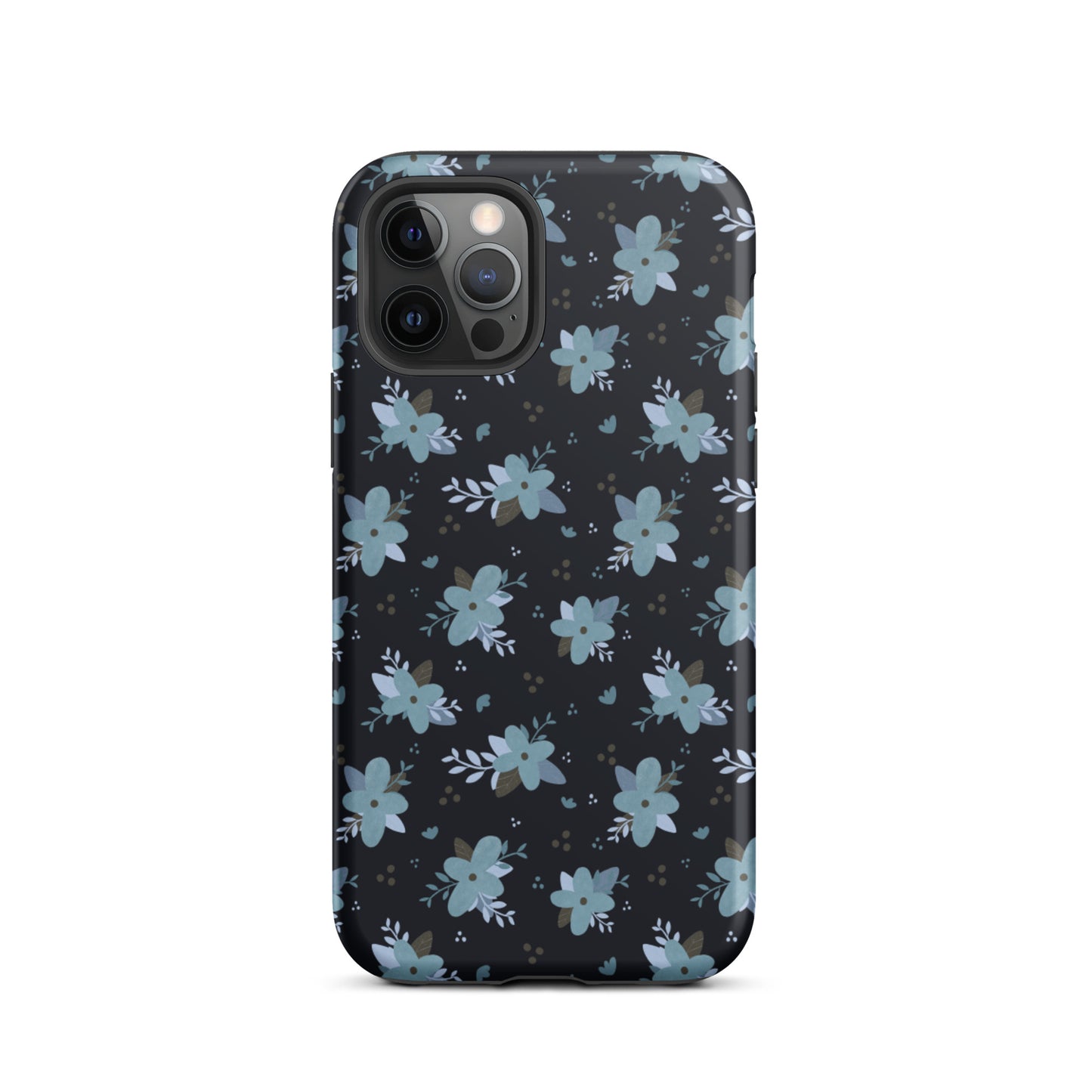 Tough iPhone case 'Blue Flowers'