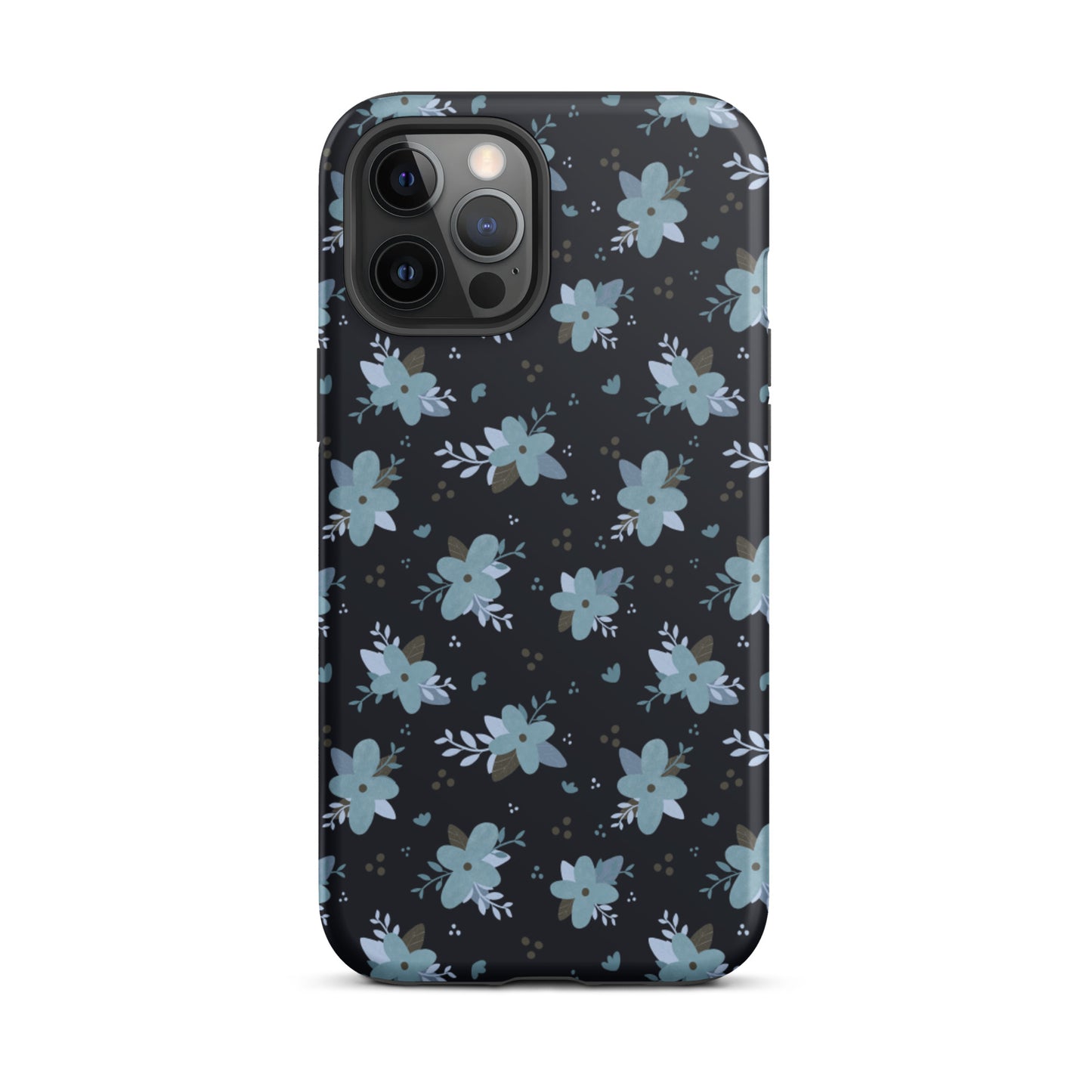 Tough iPhone case 'Blue Flowers'