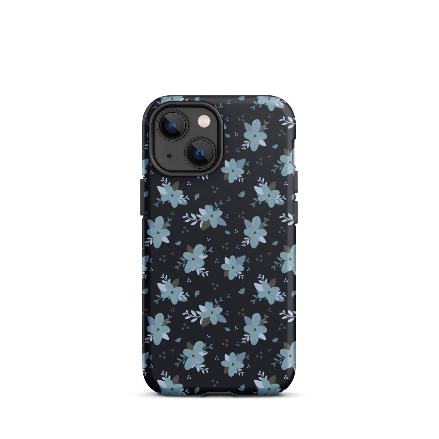 Tough iPhone case 'Blue Flowers'